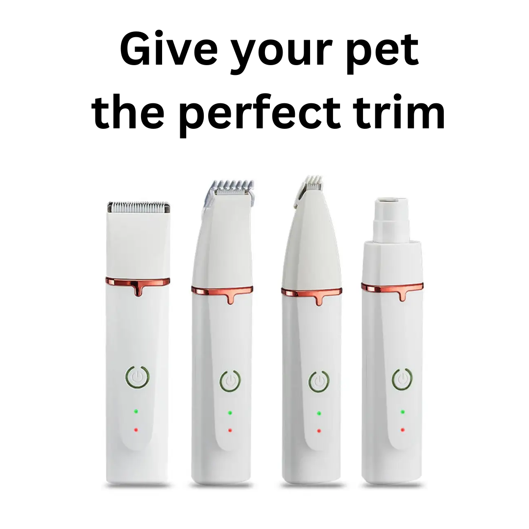 4 in 1 Electric Pet Hair Grooming Tool